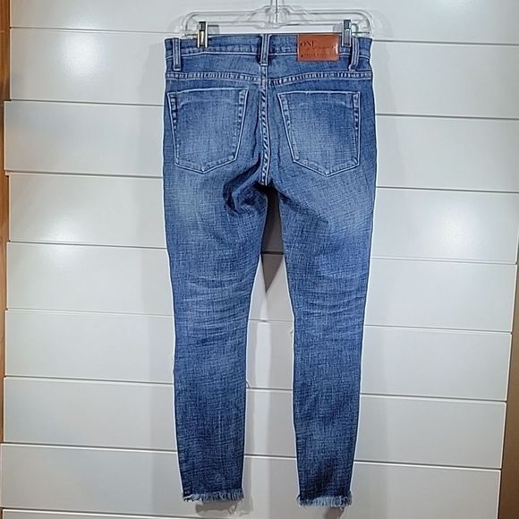 OneTeaspoon Freebirds II Low Waist Stretch Fitted Leg - Picture 5 of 7